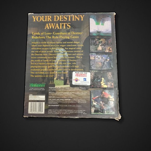 Lands of Lore Guardians of Destiny Big Box PC Game Retro - Picture 3 of 8